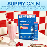 SUPPIY CALM Magnesium Glycinate Powder Drink Mix on a kitchen counter
