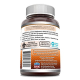 Supplement facts and ingredient list on bottle