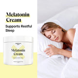 Supplement Spot Melatonin Sleep Lotion 3mg back view