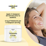 Supplement Spot Melatonin Sleep Lotion 3mg packaging