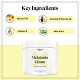 Supplement Spot Melatonin Sleep Lotion 3mg texture close-up