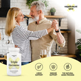 Supplement Spot Natural Mood Balance Supplement side view of bottle
