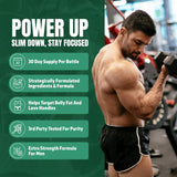Supplement Universe Male AI Rapid Burn side view of bottle