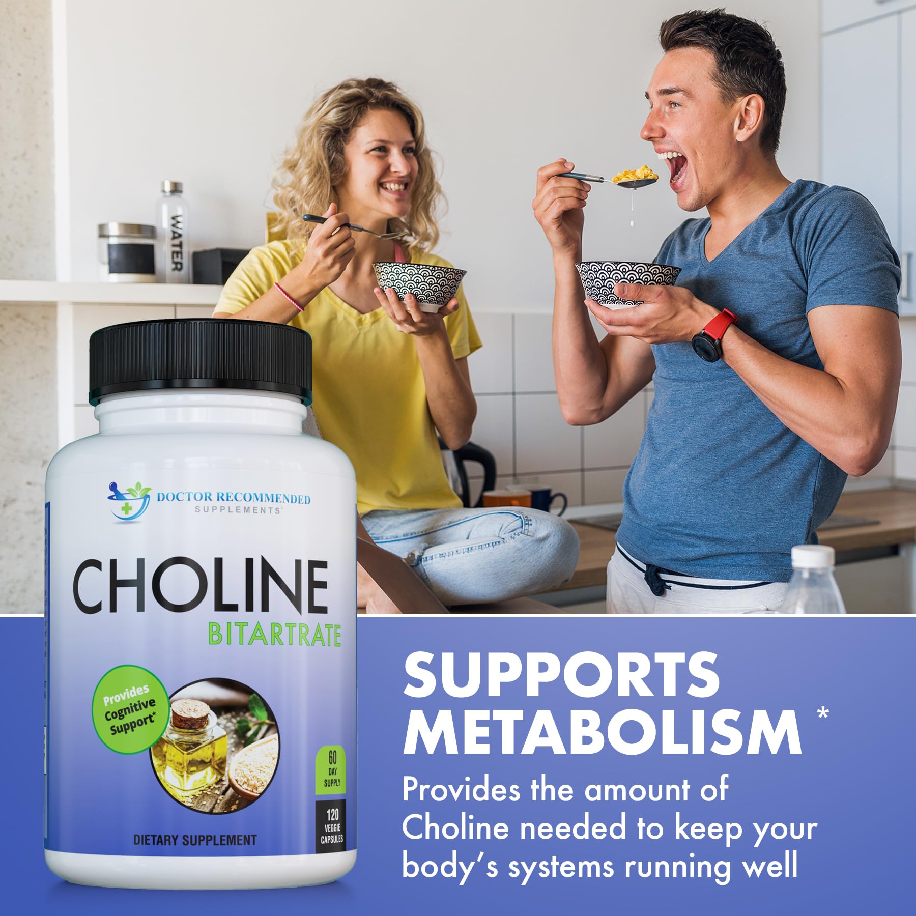 SUPPLEMENTS Choline 500mg Capsules ingredients list
