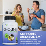 SUPPLEMENTS Choline 500mg Capsules ingredients list