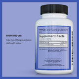 SUPPLEMENTS Choline 500mg Capsules side view