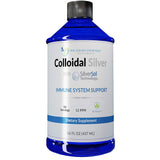 SUPPLEMENTS Colloidal Silver Solution 12 PPM 16 fl oz front view