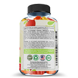 SUPPLEMENTS Kids Multivitamin Gummies with a child holding them