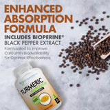 SUPPLEMENTS Organic Turmeric with Triphala bottle