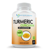 SUPPLEMENTS Organic Turmeric with Triphala front view