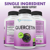 SUPPLEMENTS Quercetin 1000mg veggie capsules with measuring spoon