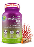SUPPLEMENTS STUDIO Calcium Magnesium Complex 500mg front view