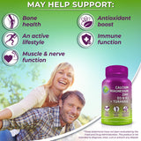 SUPPLEMENTS STUDIO Calcium Magnesium Complex capsules on a white background
