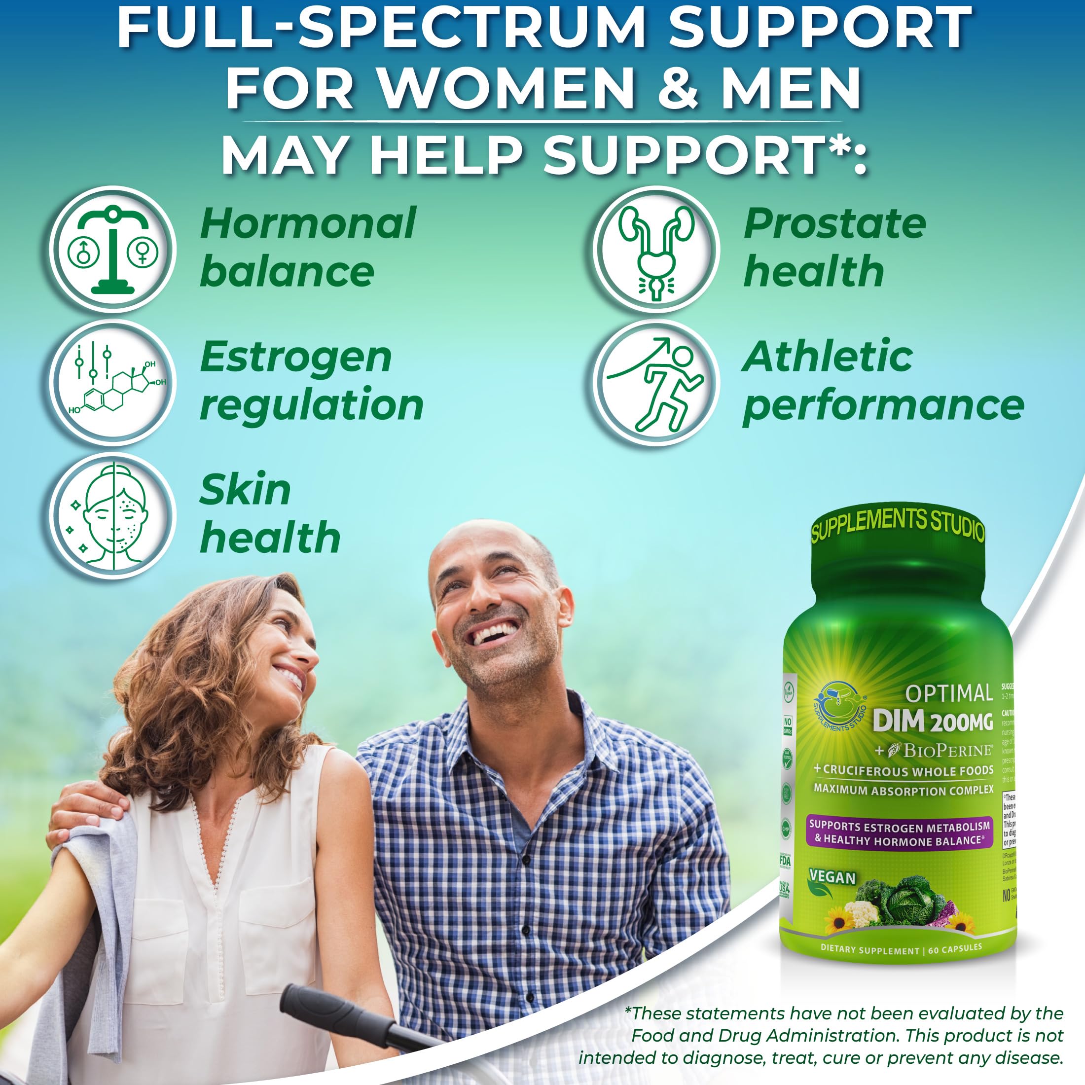 SUPPLEMENTS STUDIO DIM Supplement 200mg capsule side view
