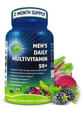 SUPPLEMENTS STUDIO Vegan Multivitamin for Men 50+ front view