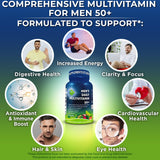 SUPPLEMENTS STUDIO Vegan Multivitamin for Men 50+ ingredients list