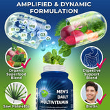 SUPPLEMENTS STUDIO Vegan Multivitamin for Men side view