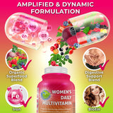 SUPPLEMENTS STUDIO Vegan Multivitamin for Women 60 capsules with organic superfoods