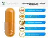 SUPPLEMENTS Turmeric Curcumin 1500mg bottle with label