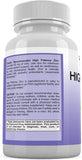 SUPPLEMENTS Zinc Picolinate 50mg bottle side view