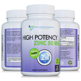 SUPPLEMENTS Zinc Picolinate 50mg front view