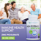 SUPPLEMENTS Zinc Picolinate 50mg veggie capsules