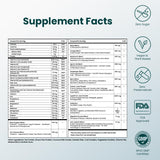 SUPPLY6 360 Blended Vitamin & Mineral Supplement with measuring scoop
