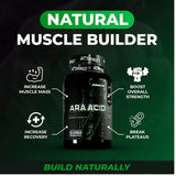 support Arachidonic Acid Supplement 350mg capsule side view