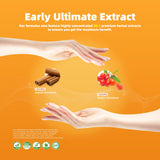 support Berberine Capsules 1500MG back view with ingredients