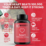 support Berberine HCL 1200mg 60 Capsules side view