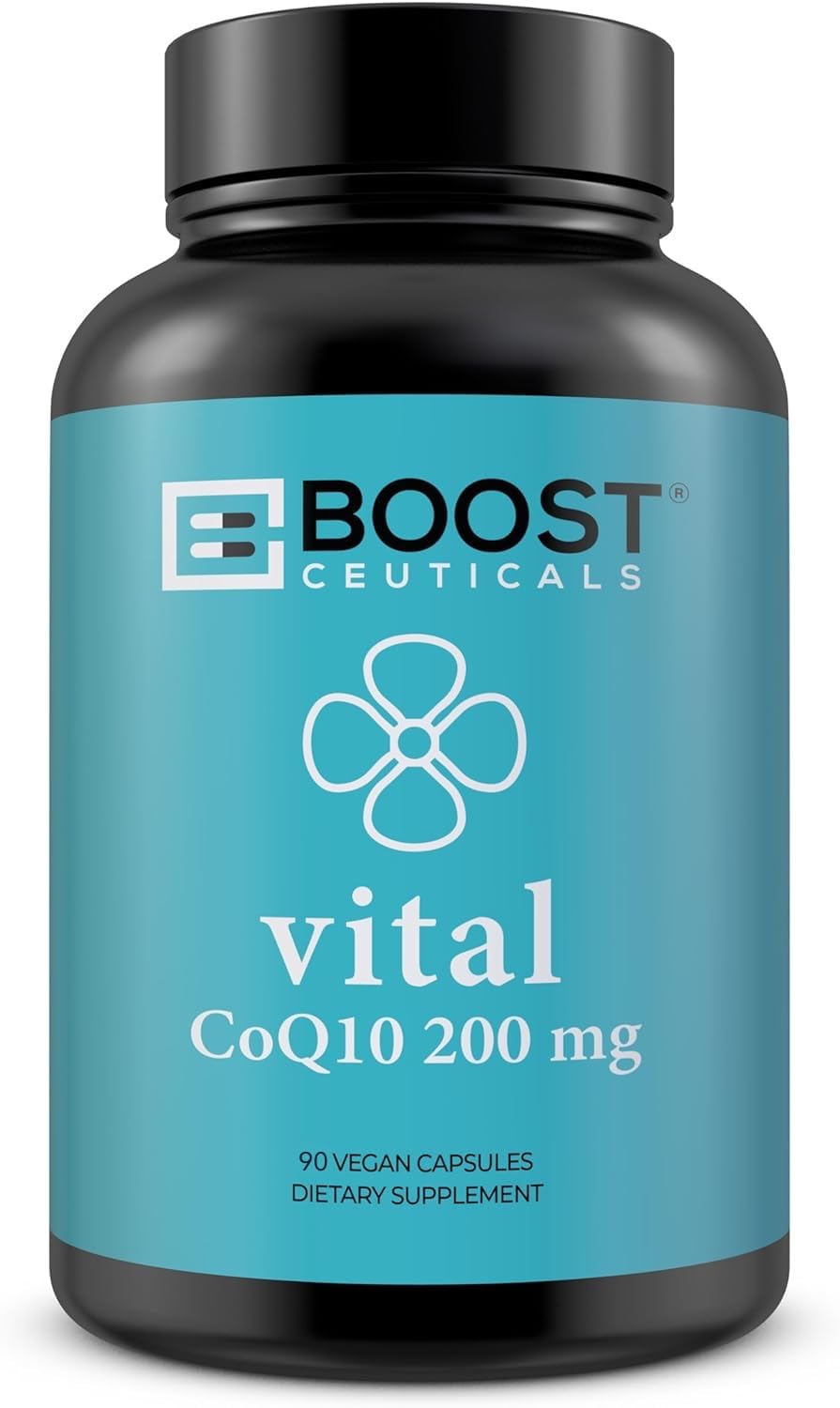 support CoQ10 200MG Ubiquinone Capsules front view