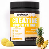 support Creatine Gummies 5000mg pineapple flavour front view