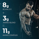 support-IT NUTRITION BCAA Powder serving scoop on a table