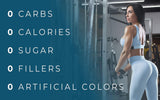 support-IT NUTRITION BCAA Powder with workout gear in the background