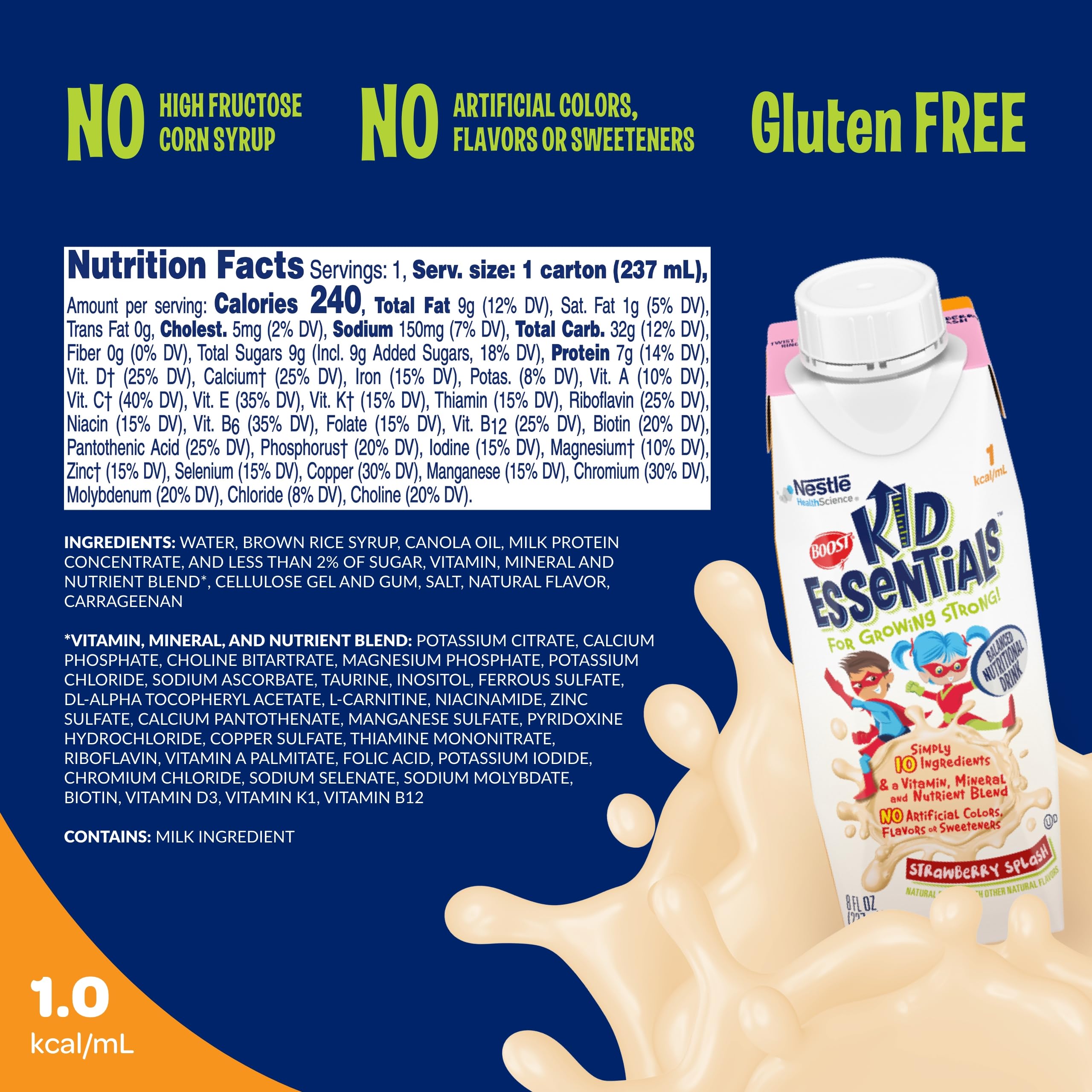 support Kids Essentials Nutritional Drink Chocolate flavour