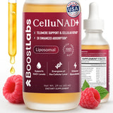 support Labs Liposomal NAD+ liquid supplement front view