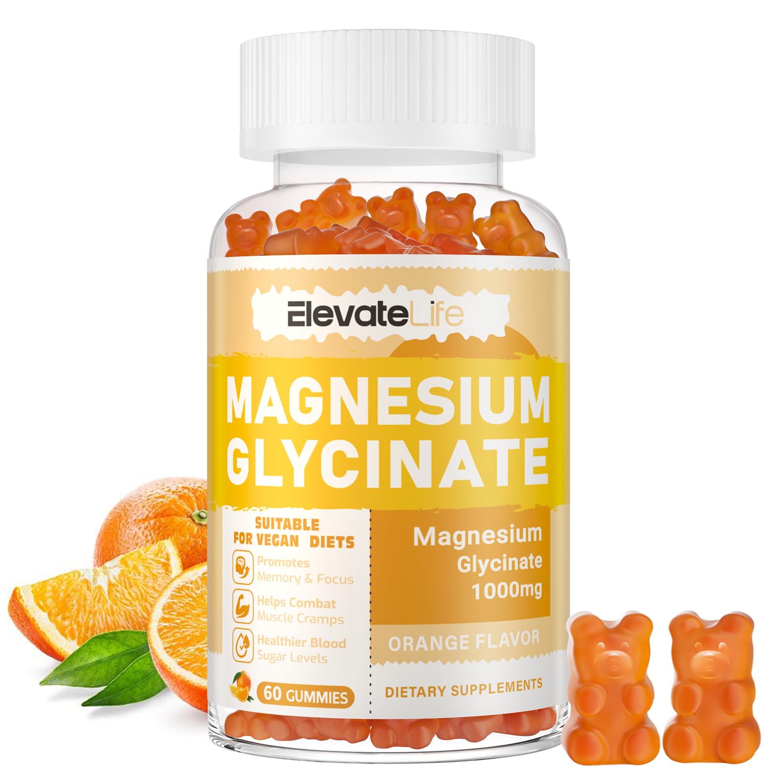 support Magnesium Gummies front view packaging