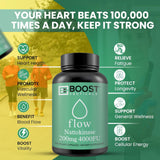 support Nattokinase 200mg 4000 FU Capsules label details