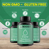 support Nattokinase 200mg 4000 FU Capsules on wooden table