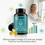 support Omega-3 Algae Oil packaging dimensions