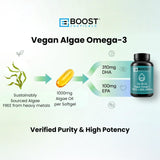 support Omega-3 Algae Oil supplement facts