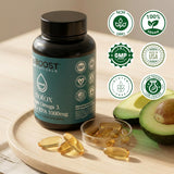 support Omega-3 Algae Oil vegan label