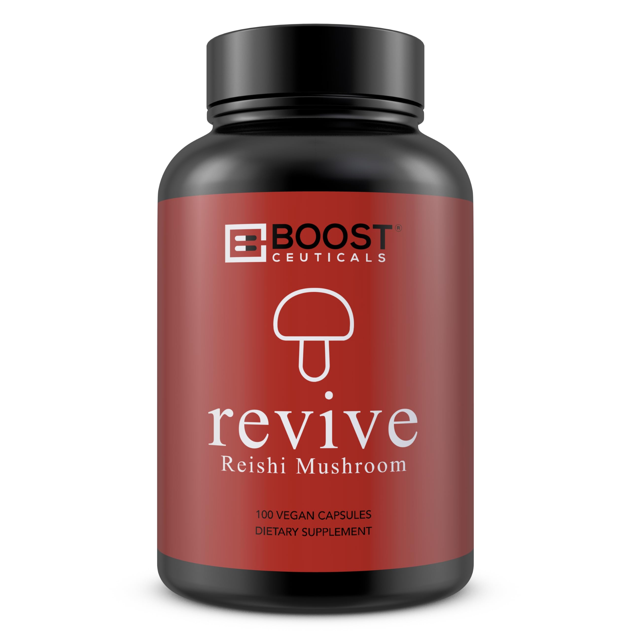 support Reishi Mushroom Capsules 900mg front view