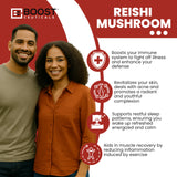 support Reishi Mushroom Capsules 900mg packaging