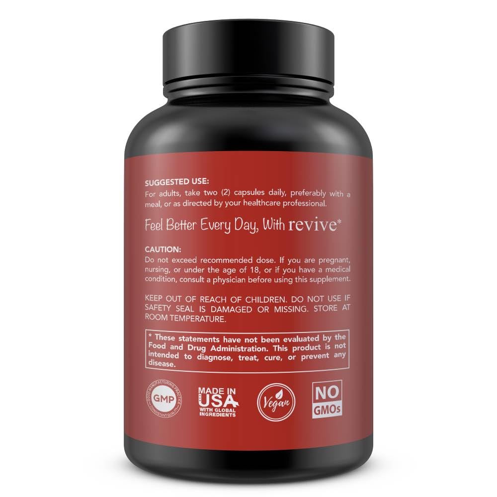 support Reishi Mushroom Capsules displayed with other supplements