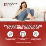 support Reishi Mushroom Capsules opened bottle