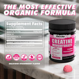 support Strawberry Creatine Gummies close-up of gummies