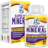 support use Multimineral Complex 120 Tablets front view