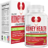 support use Supplements Kidney & Bladder Health Support 90 Capsules front view