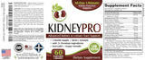 support use Supplements KidneyPRO bottle and capsules on a marble background